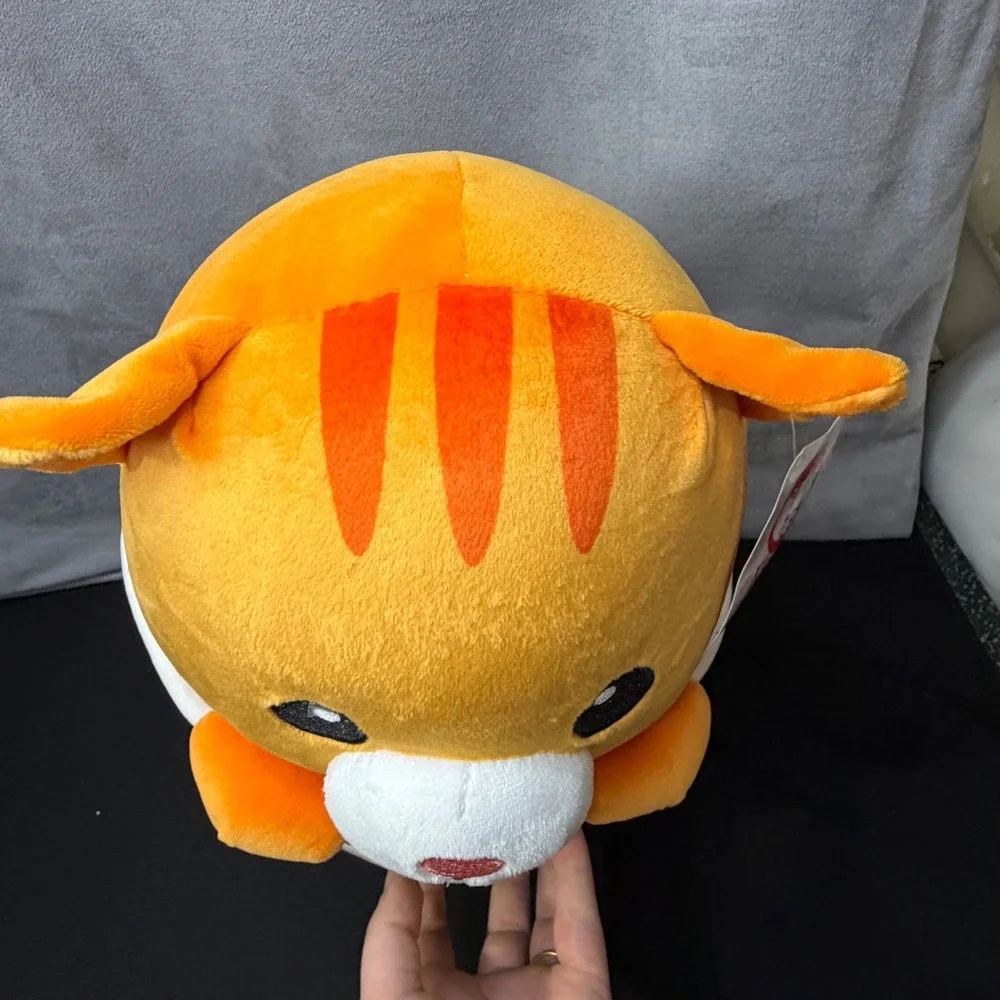 Fiesta Catpawccino Plush Toy ‎ 13 Inch Orange Coffee Cup Cat Squishy C22265